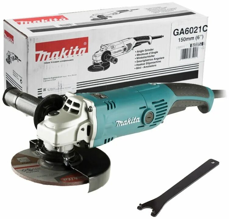 Ушм макита москва. УШМ Makita ga6021. Машина угловая шлифовальная Makita ga 6021 c. Болгарка (УШМ) Makita ga6021. Шлифмашина угловая УШМ Makita ga6021c.