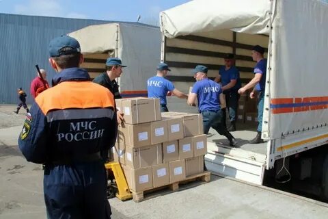 Доставили гуманитарную помощь