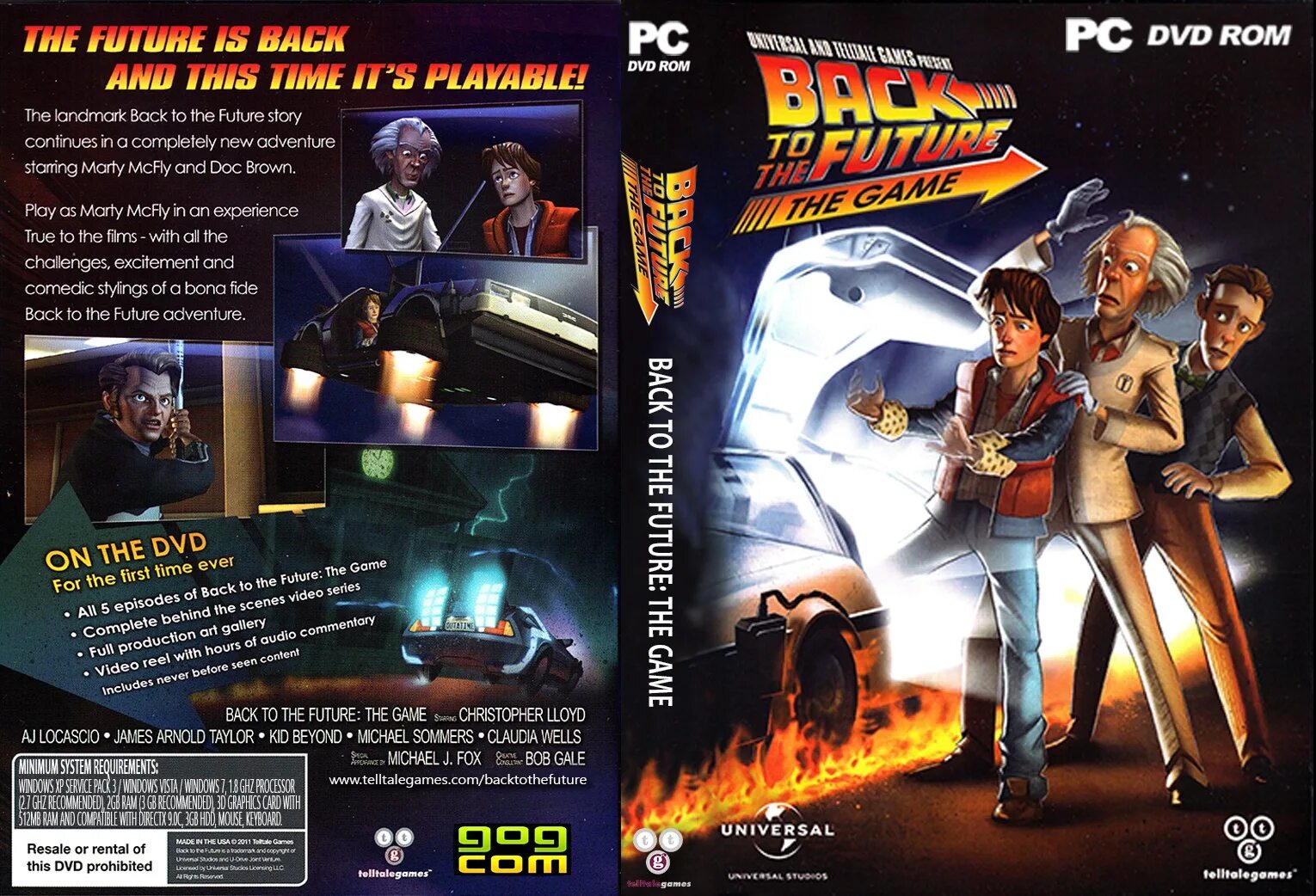 Back to the Future игра. Back to the Future the game обложка. Telltale back to the Future. Back to the Future (игра, 1989).