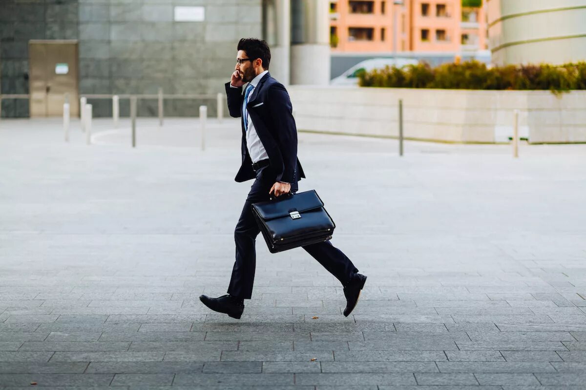 Walking to the left