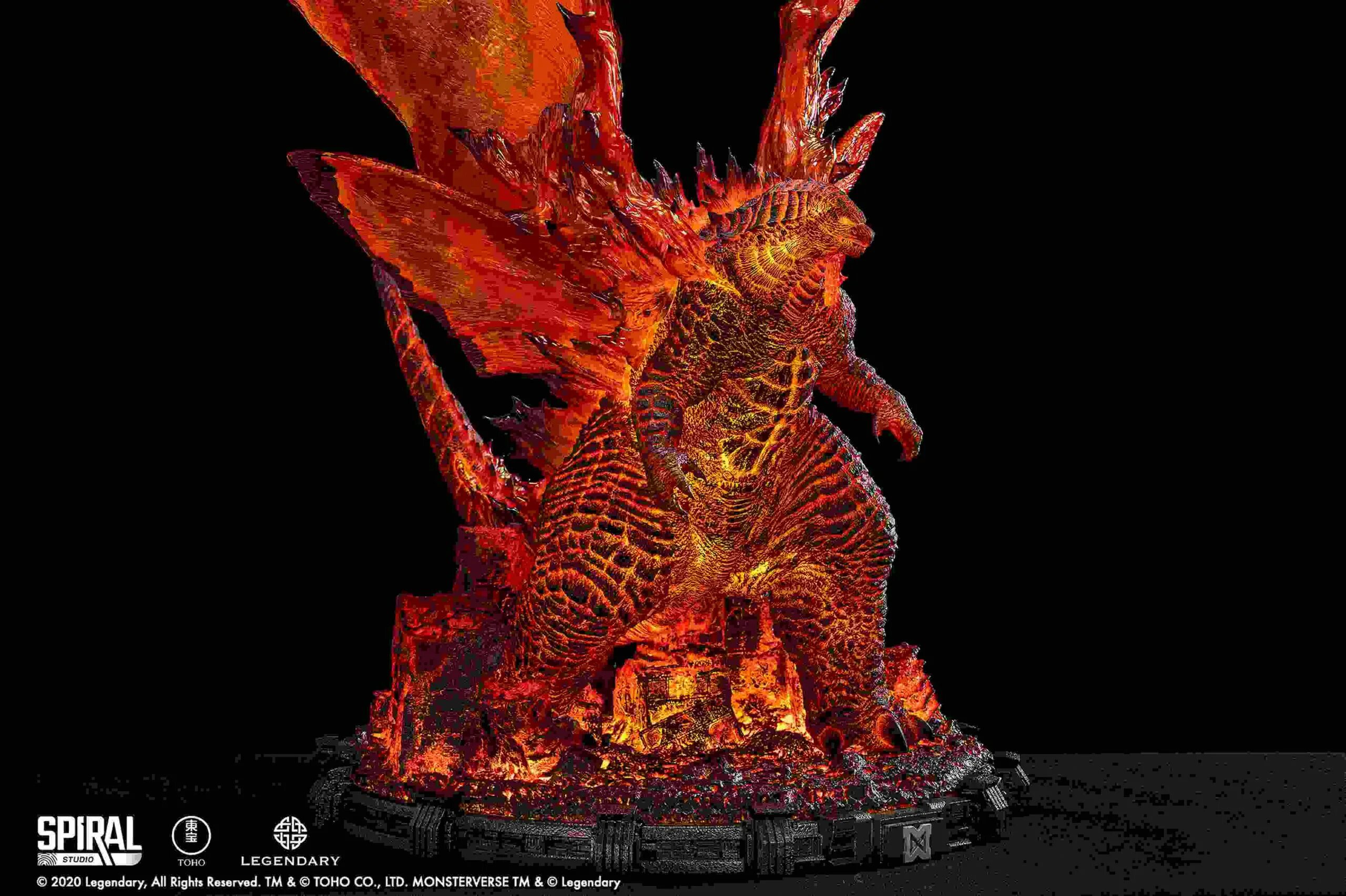 Burning godzilla