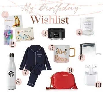 My Birthday Wishlist - Demilla