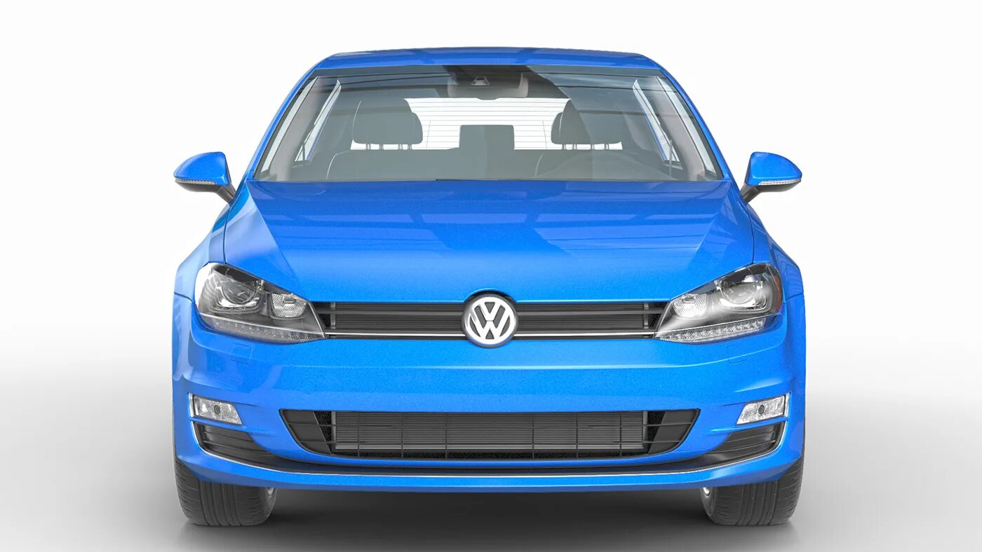 Volkswagen 3d. 3d модель VW Golf. 3д модель Фольксваген гольф мк3. Golf 7 Аквамарин. 3d модель Фольксваген распечатать.