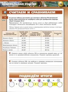 Тренажер по географии 9 класс