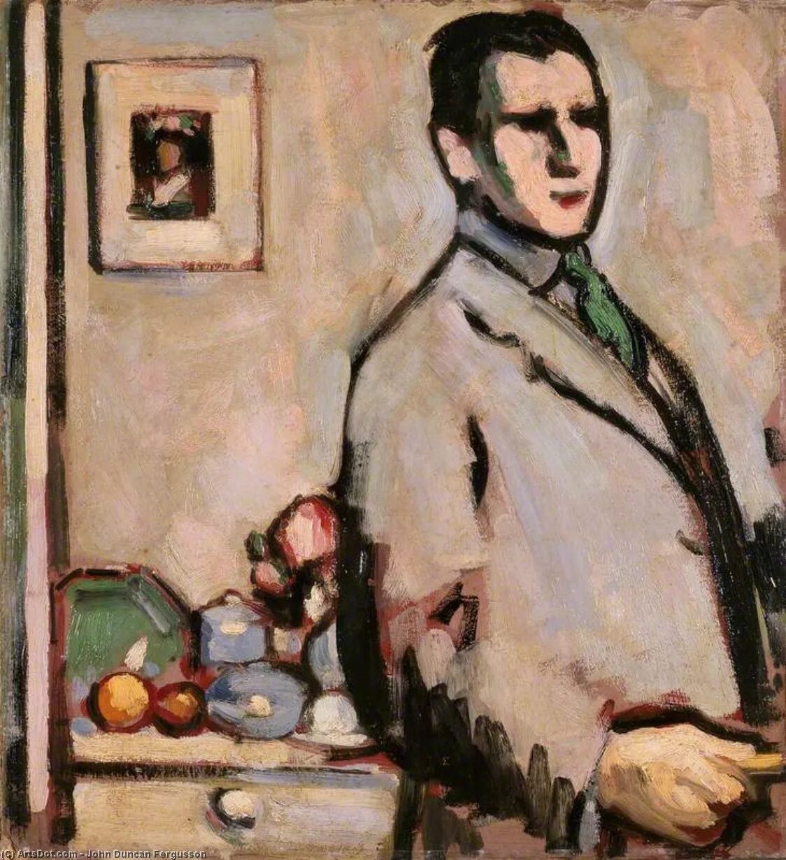 В автопортрете художник изображен. John duncan fergusson (scottish, 1874-1961). джон дункан шотландский художник. джон дункан фергюсон картины. джон фергюссон.