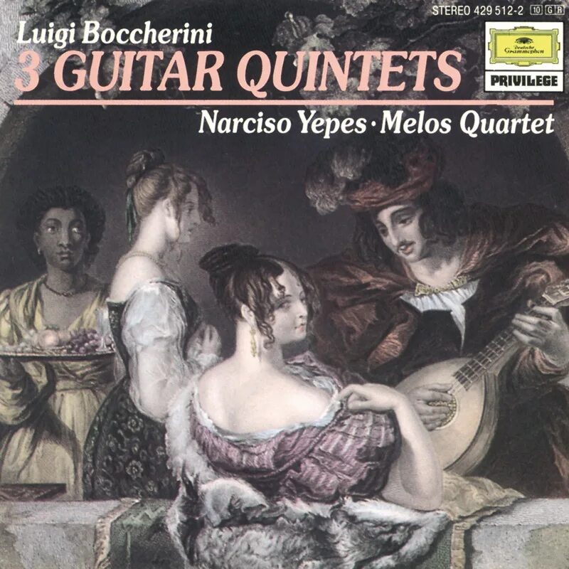 Boccherini string quintet. Епес. boccherini - the string quartets (borciani quartet).
