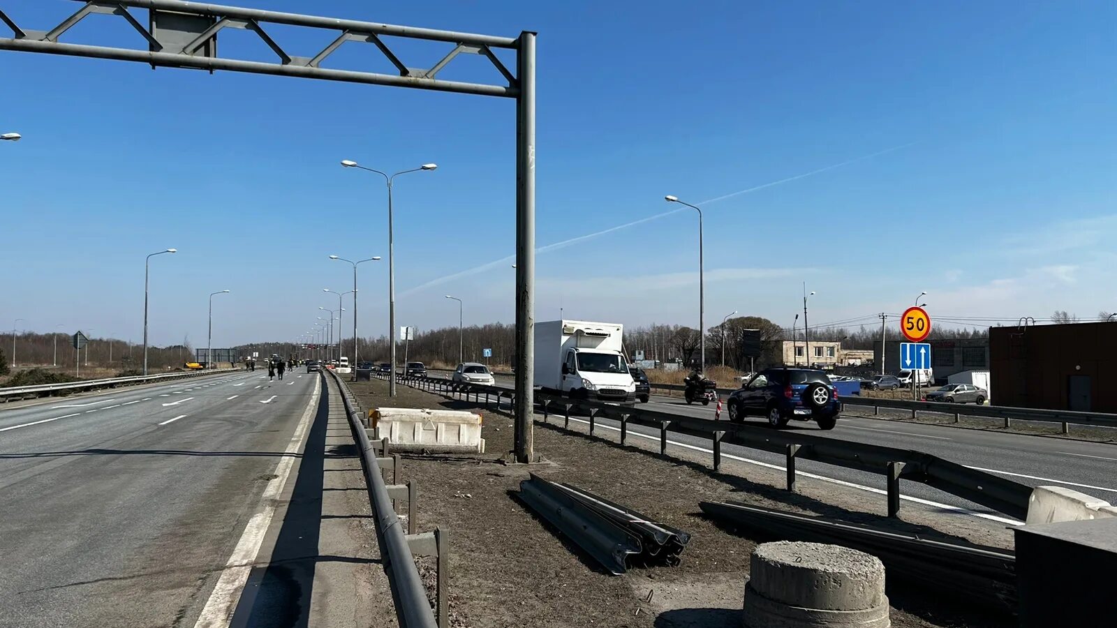 Почему сегодня закрыли кад. Путепровод. внешнее кольцо кад. кольцевые дороги. внешнее кольцо кад спб.