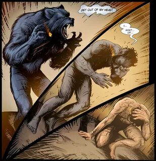 Bitten werewolf transformation 💖 HOMBRE LOBO ANIMACIÓN mordida de lobo - Y...