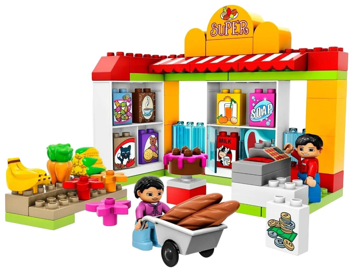 Магазин конструктор фото Конструктор LEGO Friends Супермаркет, Lego, 41118-L купить в интернет магазине