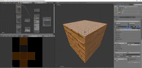 Процедурные материалы Blender 2.9.