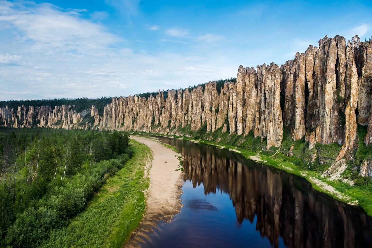 Река Лена Ленские столбы