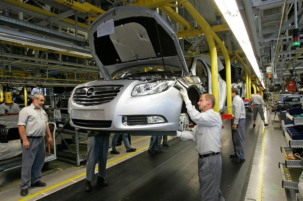 Какие машины собирают в петербурге. Завод opel в рюссельсхайме. завод опель в россии. автомобильная промышленность. машиностроение машины.