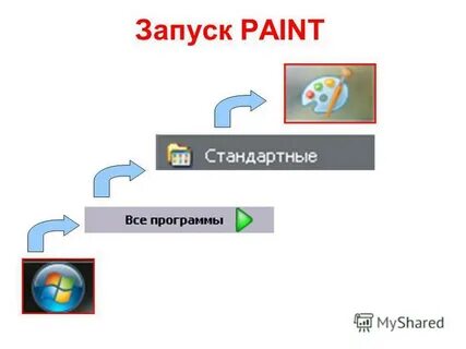 Запустить paint
