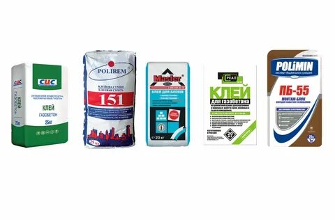 Какой клей для газоблока лучше