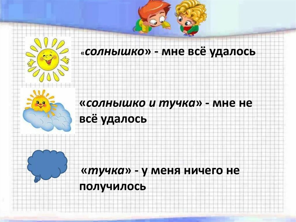 Рефлексия на уроке 2 класс. Рефлексия на уроке начальные классы.