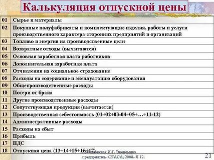 Сырье и материалы покупные изделия