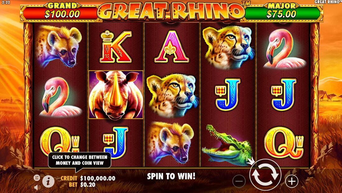 Great rhino. Great Rhino Slot. Игровой автомат носороги. Great Rhino Pragmatic. Slot game.