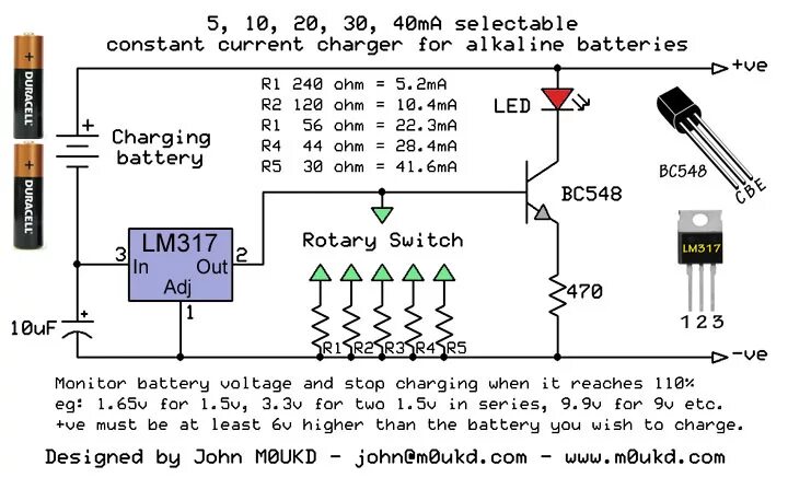 Что такое bec battery elimination circuit. Lm317 зарядка NIMH аккумулятора. Зарядка алкалиновых батареек схема. Ni-CD.Battery.Charger.circuit. . Battery-Charger circuit lm317.