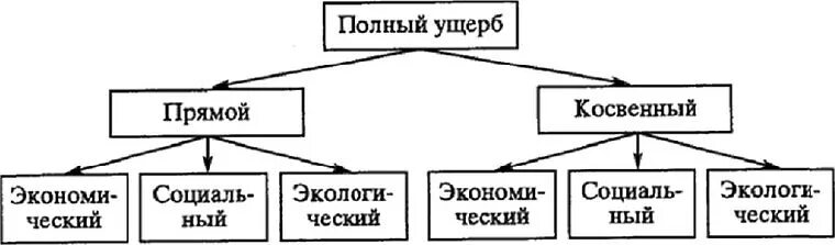 Воздействие чс на экономику. Определение экономического ущерба от загрязнения окружающей среды. Косвенный экономический ущерб. Экономический косвенный ущерб технике пример. Прямой и косвенный ущерб.