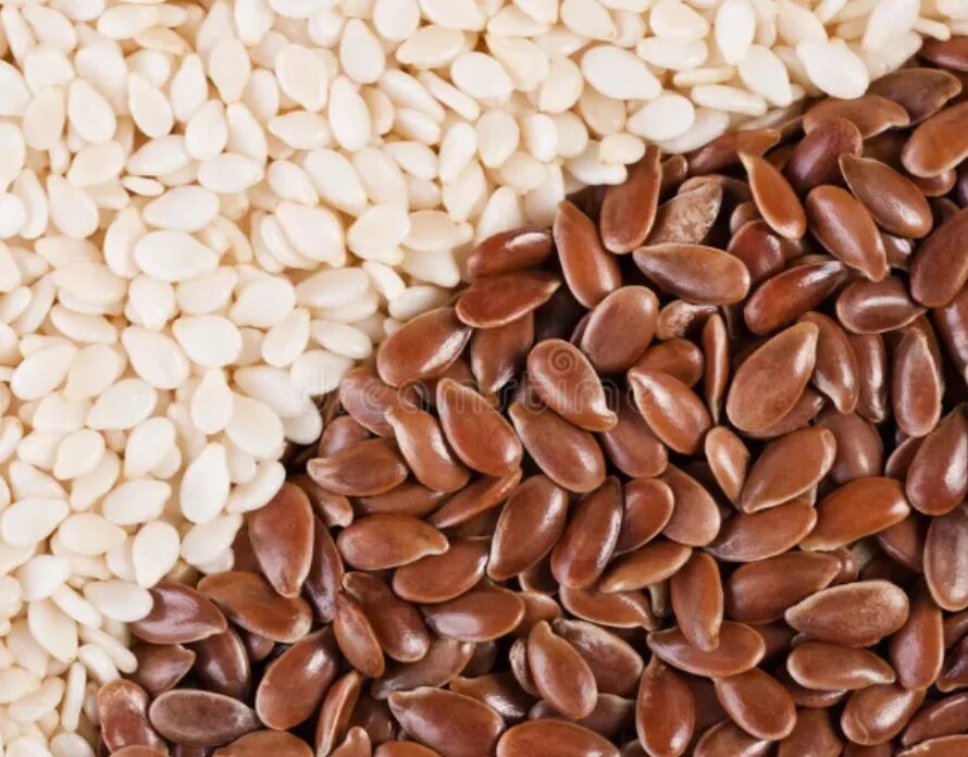 Лен и кунжут. Смесь кунжута и льна. Лен и кунжут. Полезные семена. Семена чиа кунжут.