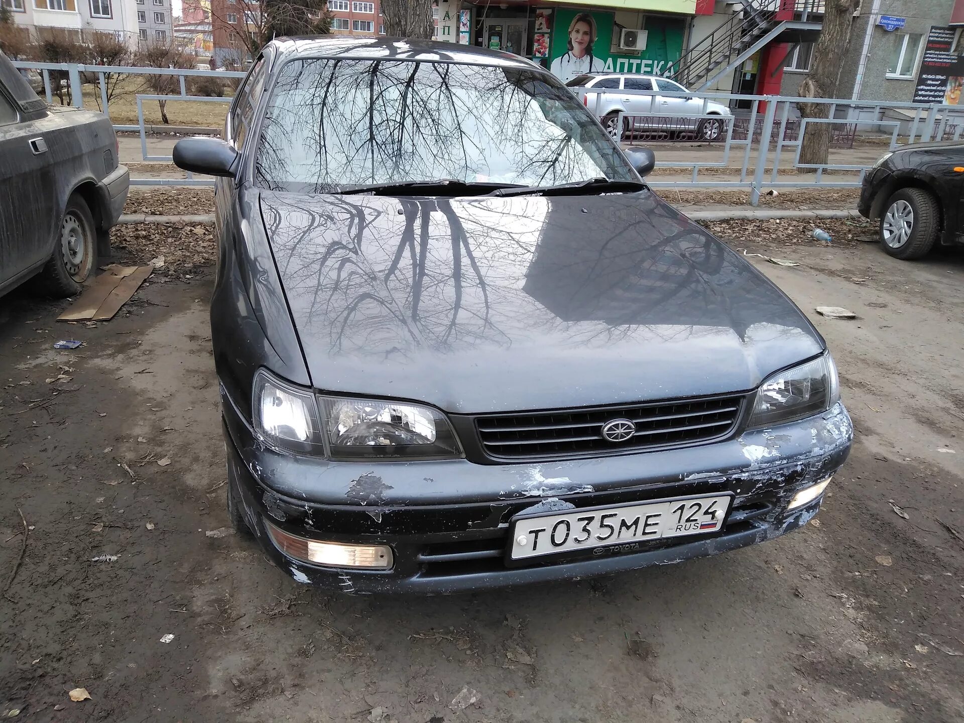 Тойота корона бочка 1993 как снять противотуманки Тойота корона бочка 1993 как снять противотуманки