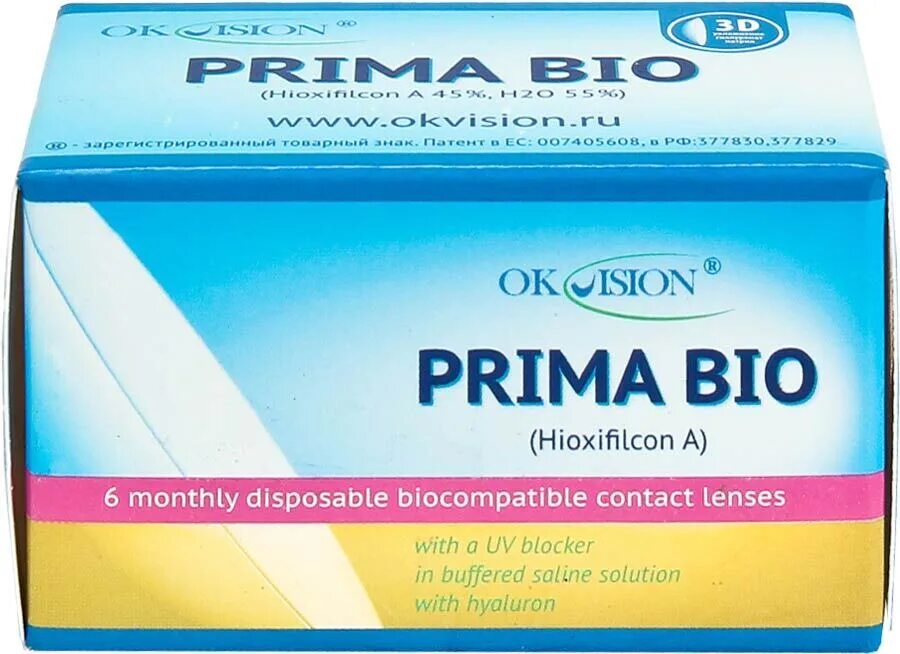 Контактные линзы prima Bio Bifocal. Линзы Оквизион Прима био. Prima Bio bi-Focal линзы. Линзы -1.50 8.4 OKVISION prima.