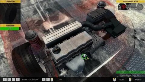 Car mechanic как залить масло