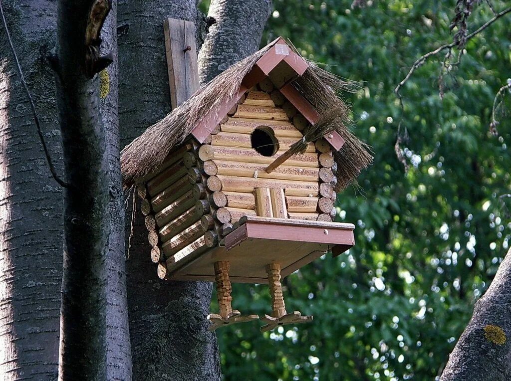 Оригинальный скворечник фото