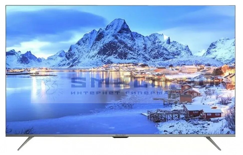 Frameless телевизор отзывы. Sharp 4t-c50dl6. Телевизор Шарп 55 дюймов. Led65" Sharp 4t-c65dl6. Sharp 4 Optron.