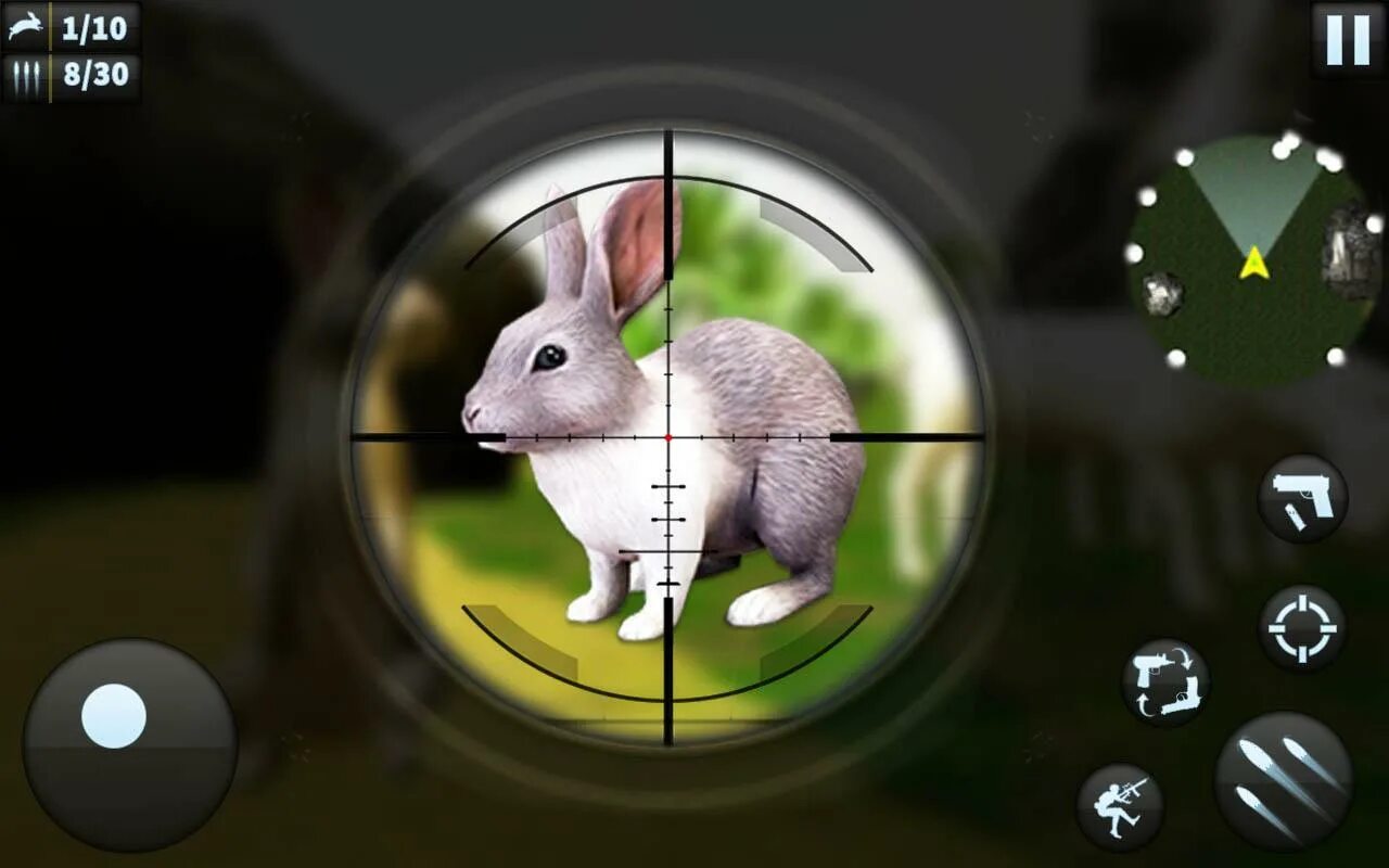 Игра зайчик на андроид все эпизоды. Игры кролик снайпер 2. Охота на Зайцев игра.