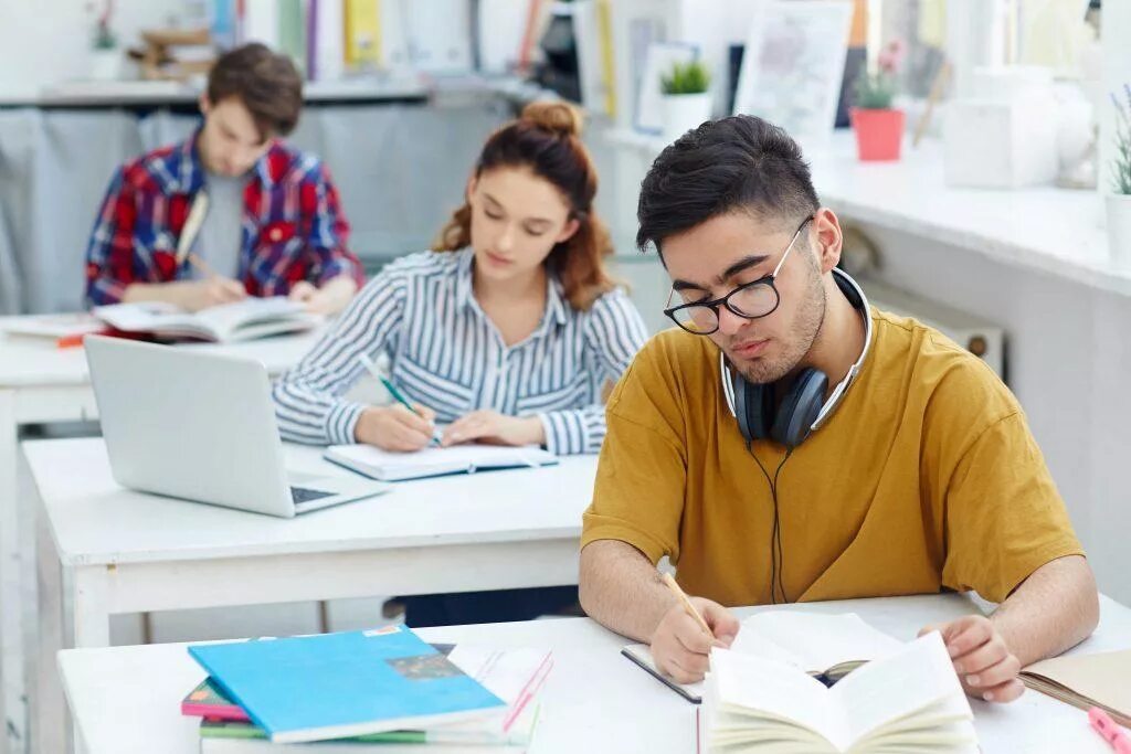 Hard working student