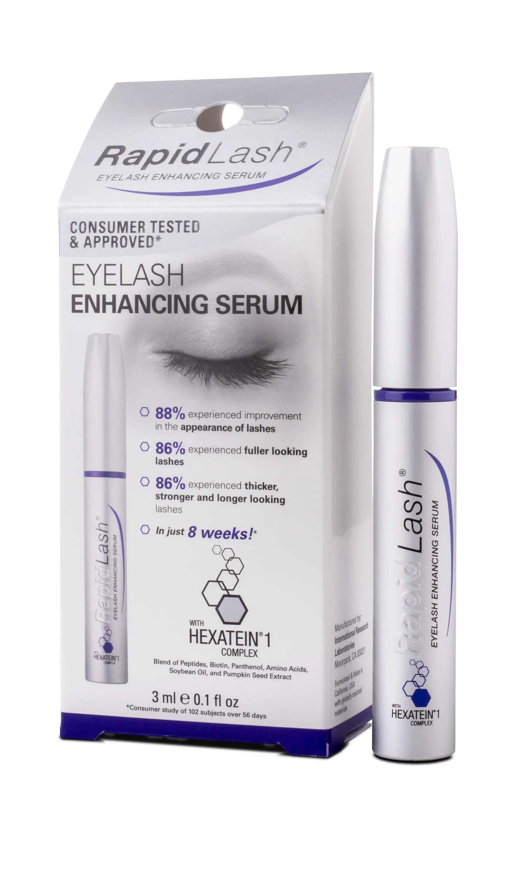 Eyelash enhancing serum