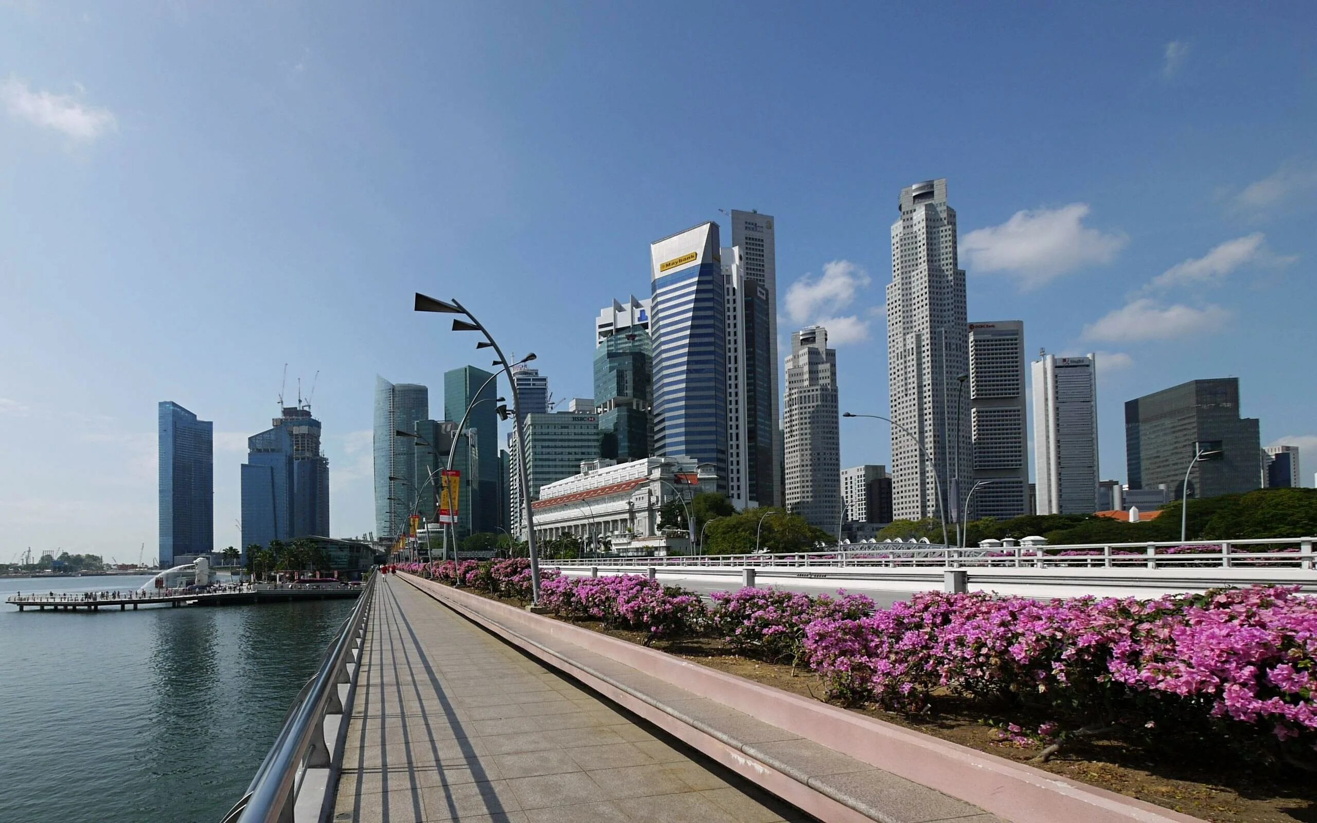 Город Сингапур (Singapore City). Сингапур небоскребы. Высотки Сингапура. Набережная Токио.