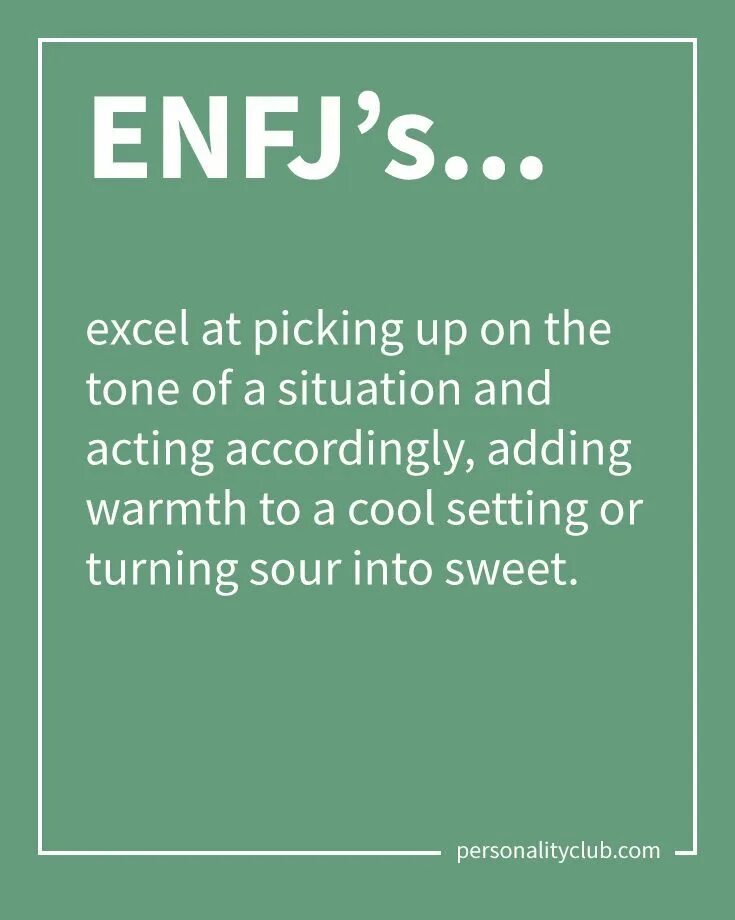 Enfj описание. ENFJ. ENFJ-T. ENFJ советы.