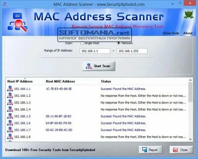 Check mac address