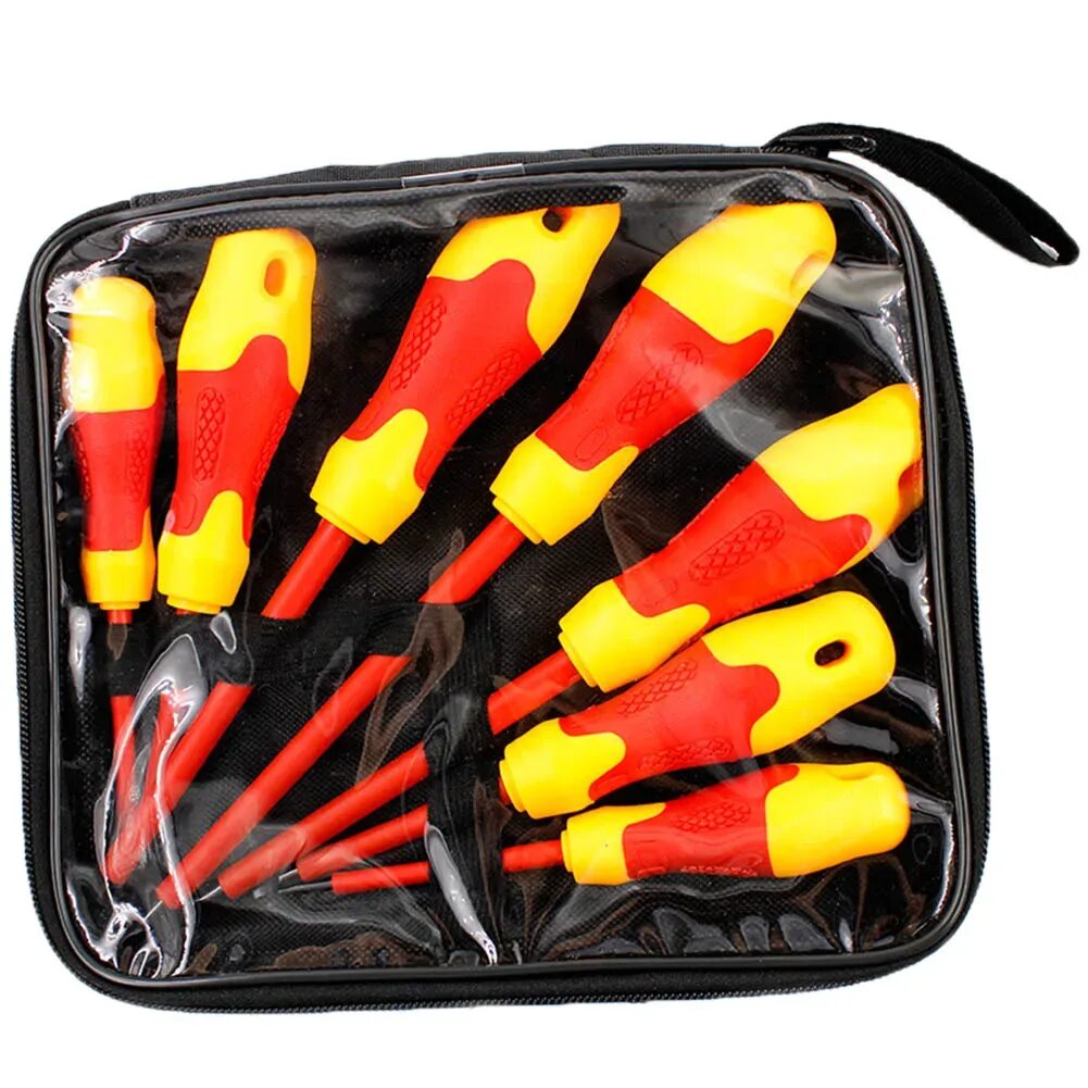 Набор отверток hans 06400-7bg. Набор отверток 6шт(3кр+3пл). Отвертка изолированная электрика. 667225. Набор отверток screwdriver set b10.