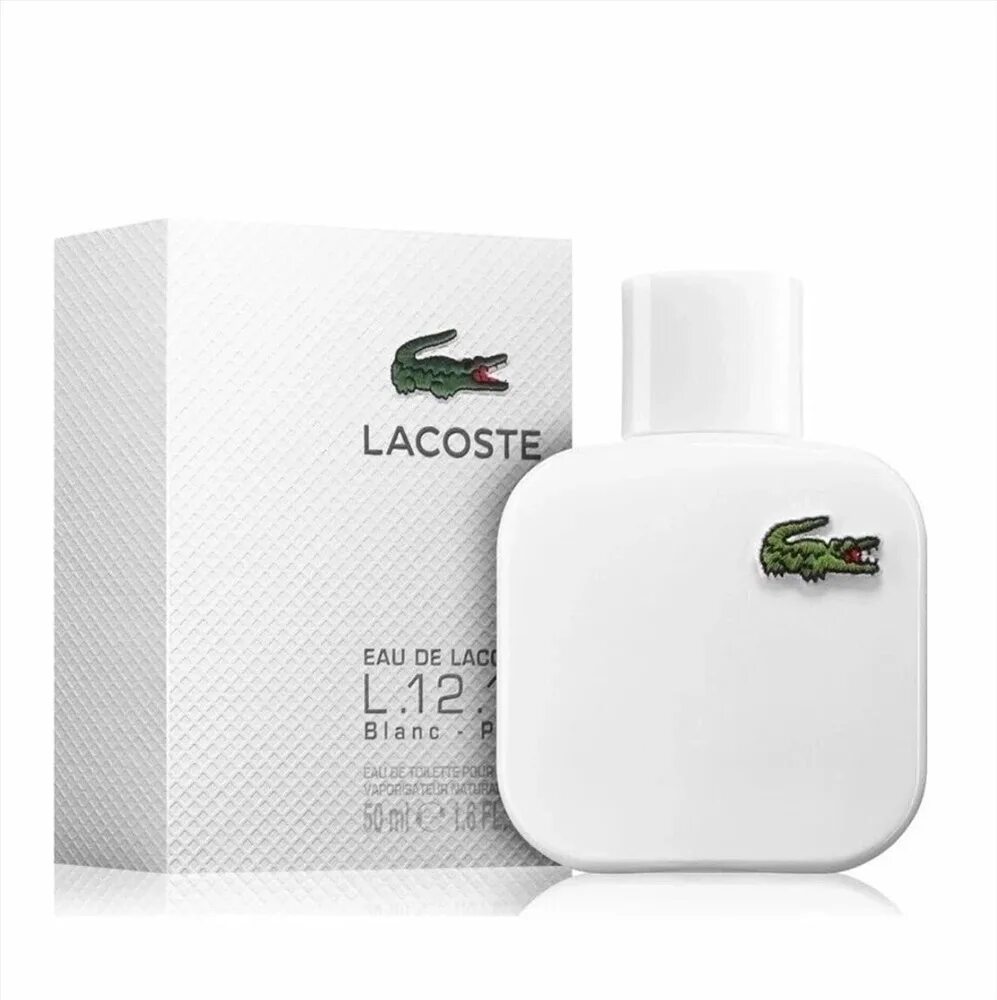 12. Lacoste essential 125ml. Lacoste l. 12 blanc мужские. Духи лакост белые.