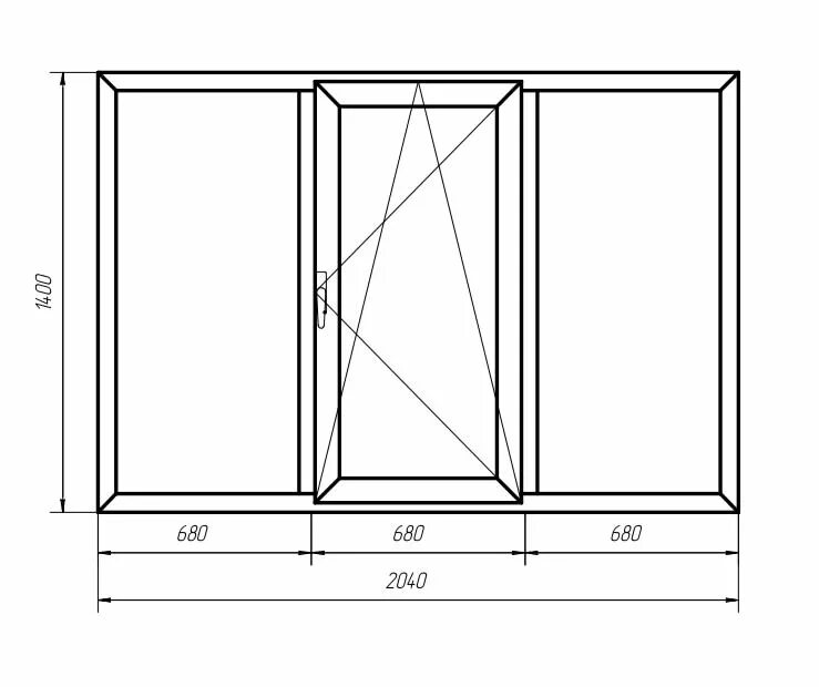 Окно 1м на 1м. Оконный блок ПВХ 1500х1500 схема. Окно ПВХ трехстворчатое чертеж. Окно ширина 1600 высота 2000мм двустворчатое. Блок оконный трехстворчатый глухой.