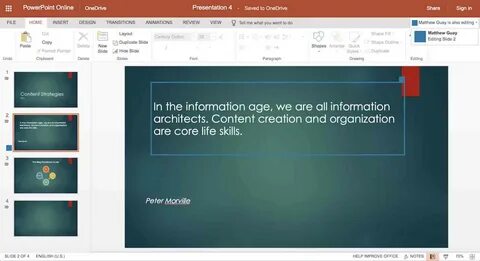 Открой powerpoint