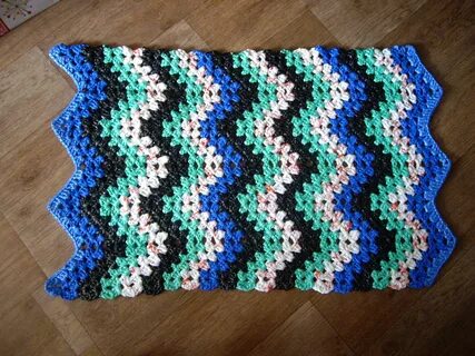Как вязать коврик из пакетов