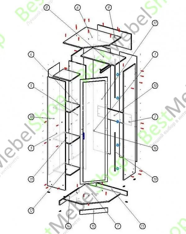 Сборка углового шкафа видео. Угловой шкаф лазурит схема сборки. Угловой шкаф Шатура мебель схема сборки. Шкаф Шатура угловой с зеркалом схема сборки.