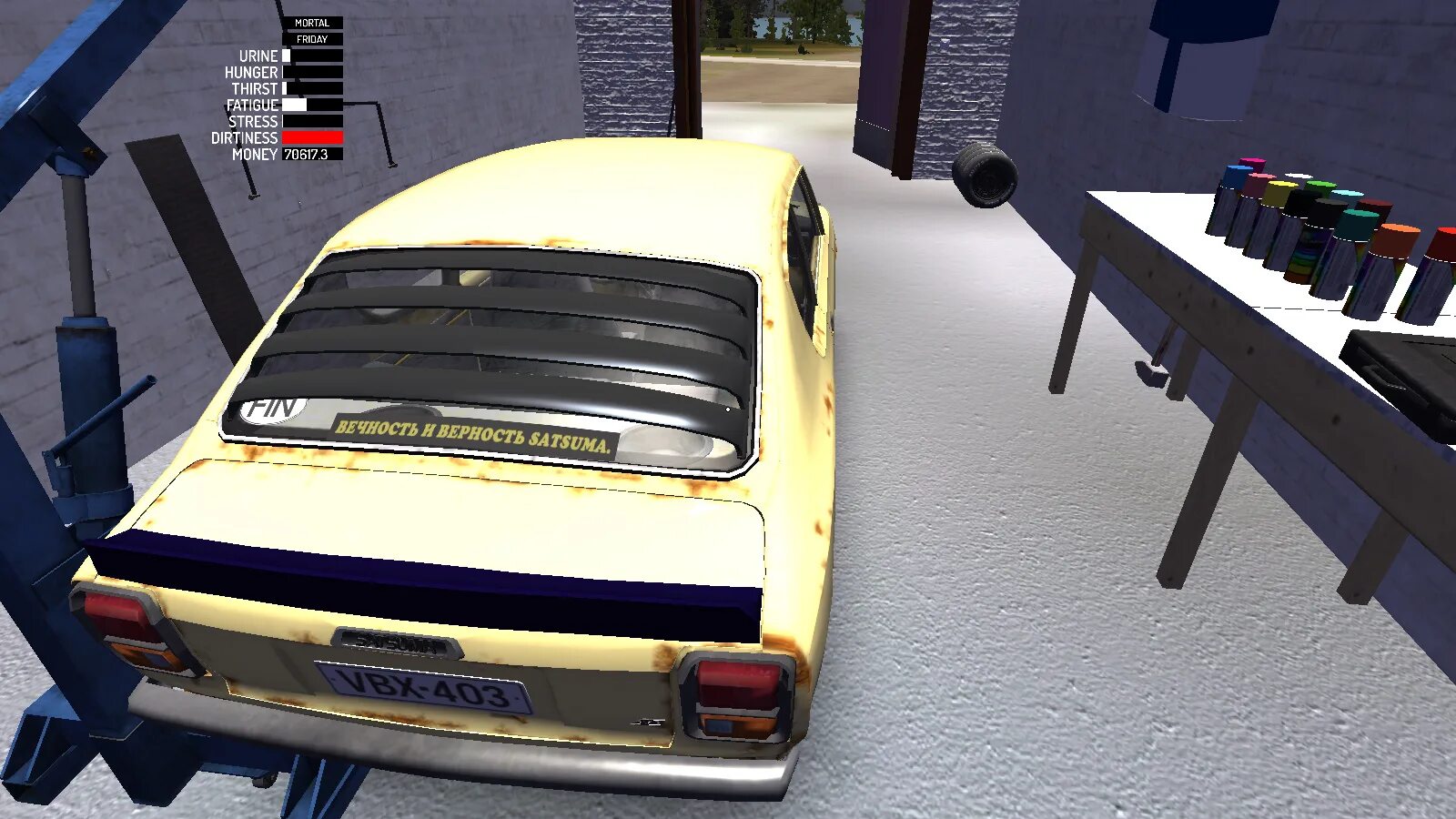 Как сохраниться в my summer. My summer car на xbox 360. my summer car сток сатсума. май саммер кар автобус. my summer car суске.