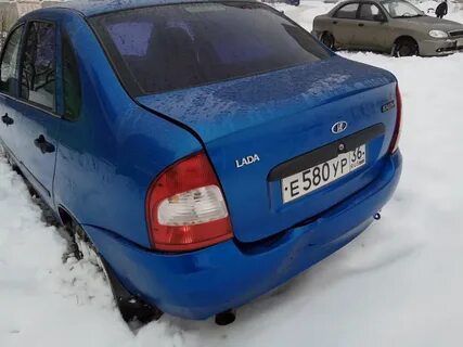 Калина седан синий