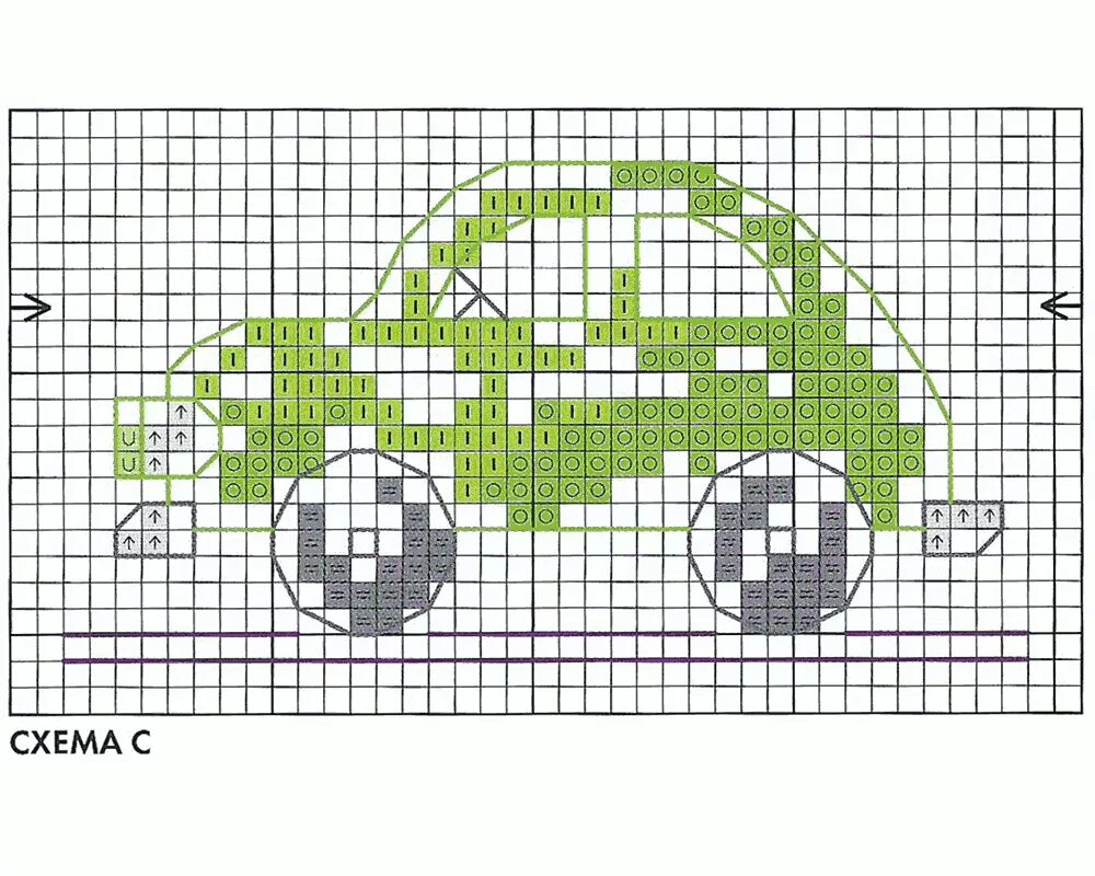 Схема вышивки машинки. Вышивка крестом машинка. Вышивка крестом машины схемы. Вышивка крестиком машинки схема. Машина по клеткам