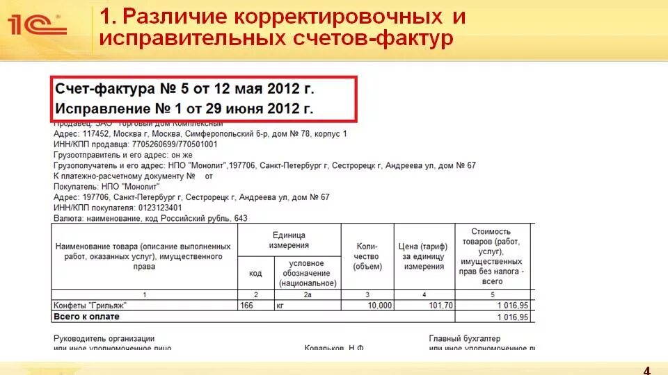 Чем отличается счета