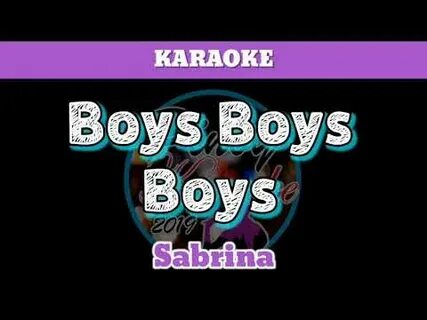 Boys boys boys минус