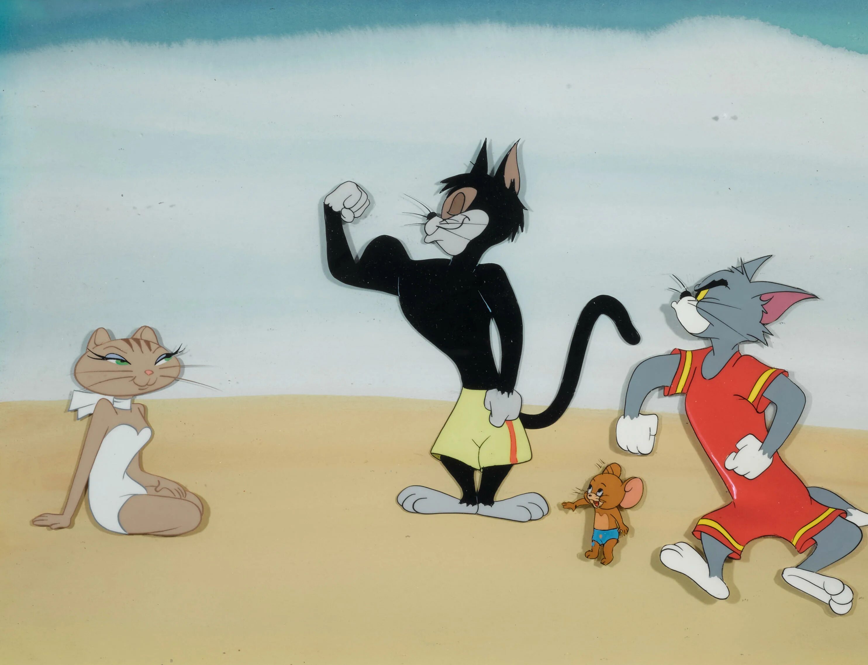 Tom beach. Muscle Beach Tom том и Джерри. Muscle Beach Tom 1956. Том и Джерри 101 muscle Beach Tom. Tom and Jerry muscle Beach Tom 1956.