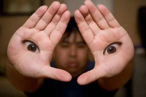 Your eyes your hand