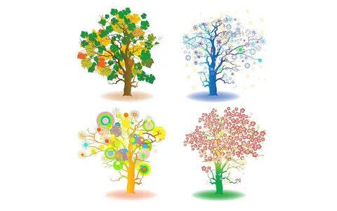 Seasons trees