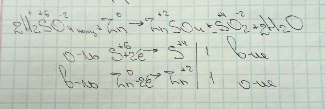 S h2so4 схема электронного баланса Электронный баланс p h2so4 h3po4 so2 h2o